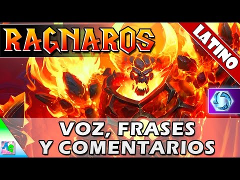 Voz, Frases y Comentarios de Ragnaros en Español Latino | Heroes of the Storm (HotS)