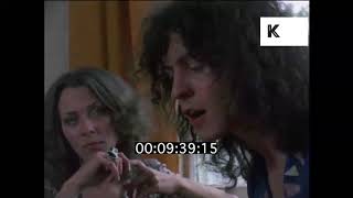 1970s Marc Bolan at Home with June Child | Kinolibrary