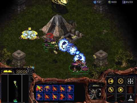 Starcraft (original version) Zerg mission 10 Full Circle Speedrun