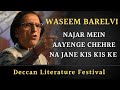 shayari by Waseem Barelvi at Deccan Literature Festival