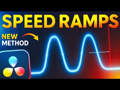 How to Speed Ramp in Davinci Resolve FREE | NEW Easy Method