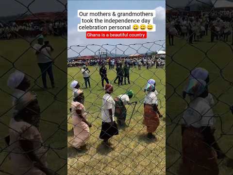 Our mothers & grandmothers took the independence day celebration personal 😄😄😄