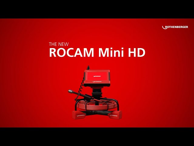 rothenberger Kamera för avloppsrör rocam mini hd 25/32
