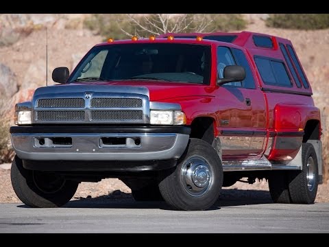 1998 DodgeRam 3500 Laramie SLT 4x4 Quad Cab Dually Cummins 12-Valve Turbo-Diesel - Test Drive