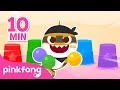 Rainbow Adventure With Baby Shark Color Song Compilation Pinkfong Kids Song