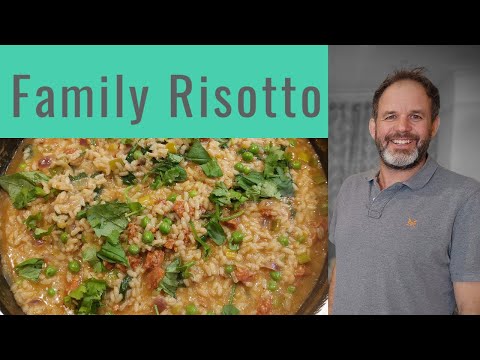 Chorizo and Vegetable Risotto Recipe - Quick and Easy Risotto Recipe