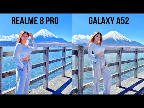 Realme 8 Pro vs Samsung Galaxy A52 Camera Test & Comparison