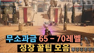 [레이븐2] 무소과금 65~70레벨 구간 성장 꿀팁 모음