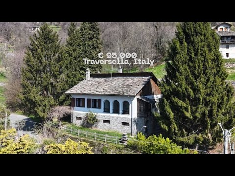 Escape the City Living in a Panoramic House in Valchiusella, Italy