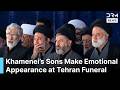 Breaking News Khamenei S Three Sons Appear Together At His Historic Funeral DRM News AC1F