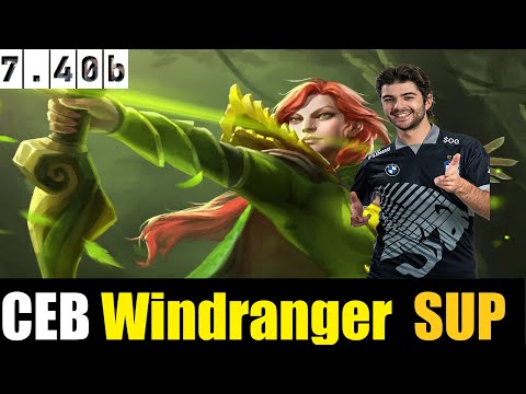 🤯 CEB  [Windranger] SUP 7.40b - DOTA 2 PRO MATCH #dota2   #dota2gameplay
