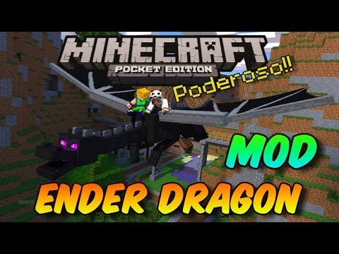 MINECRAFT POCKET EDITION ENDER DRAGON MOD