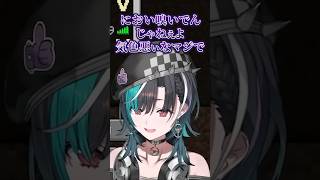 汗かいてるのににおいを嗅がれて口が悪くなるちはやwww【輪堂千速/ホロライブ】
