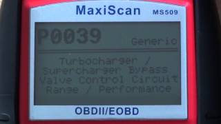 dtc p0039 мәні