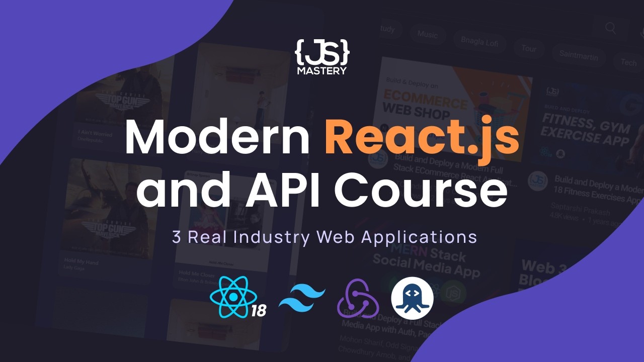 Build and Deploy 3 Modern React API Applications in 8 Hours - Full Course | RapidAPI