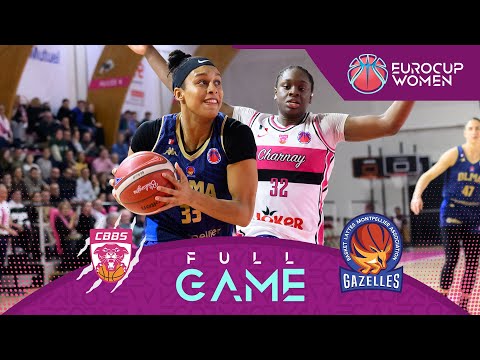 Charnay Basket v BLMA | Full Basketball Game | EuroCup Women 2025-26 | Play-Off Round 1