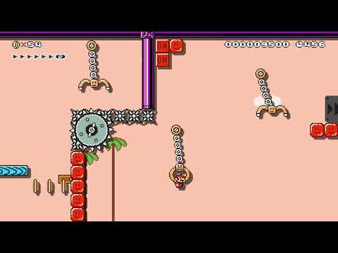 Skillful platformer 2-1 by Armored103 - Super Mario Maker 2 - No Commentary 1bz