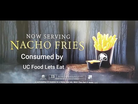 Taco Bell [Mukbang] "Nacho Fries Box" = Seasoned...