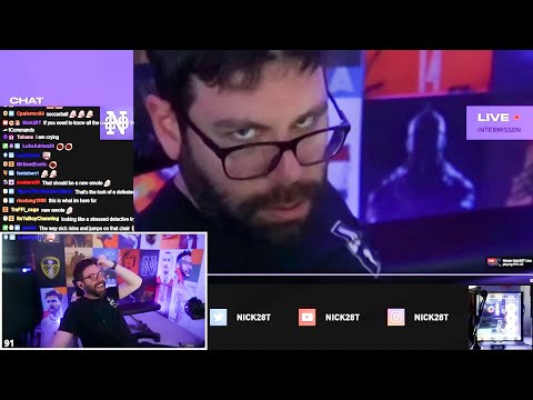 Nick Reacts To Nick Losing His Mind on Stream