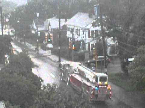 Waltham Fire Dept Ladder 2 Responding