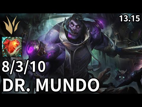 Dr. Mundo Jungle vs Karthus - EUW Diamond | Patch 13.15