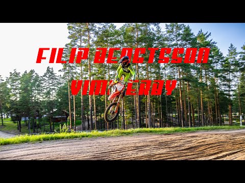 Filip Bengtsson Tränar Motocross På Gnagaredalen I Vimmerby #ktm
