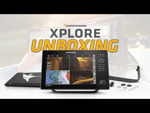 Humminbird XPLORE 9 CMSI+ echolotas video