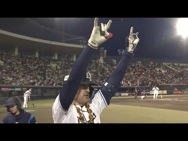 【4回裏】完璧な当たり!! ライオンズ・ネビン バックスリーンに飛び込むソロホームランで先制!! 2025年5月27日 埼玉西武ライオンズ 対 東北楽天ゴールデンイーグルス