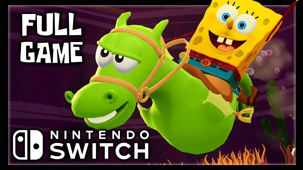 SpongeBob SquarePants: The Cosmic Shake – Nintenodo Switch Gameplay (FULL GAME)