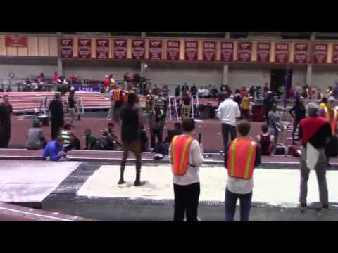 Florida Track and Field - Long Jump - Grant Holloway - 2017 Hokie Invitational