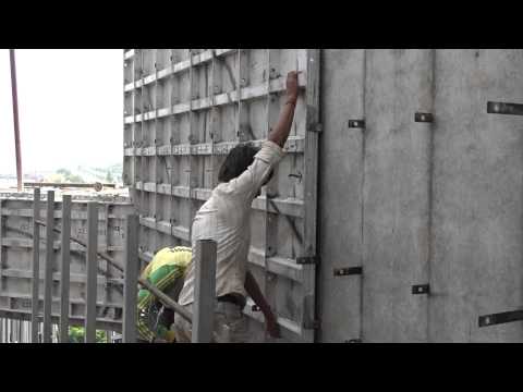 Wall Panel Dismantling - Aluminium Formwork System