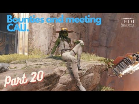 STAR WARS JEDI SURVIVOR PS5 Walkthrough Gameplay Part20 - Bounty Hunters and meeting CAIJ(FULL GAME)