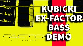 Video thumbnail for Kubicki Ex-Factor Bass: The Best Bass Ever? by Brooksy's Bass Corner