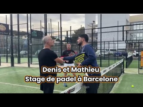 🎾 Denis et Mathieu en stage de Padel à Barcelone 🎾