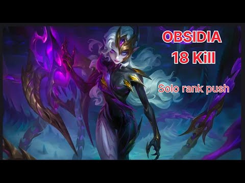 18 Kill + MANIAC Obsidia MLBB