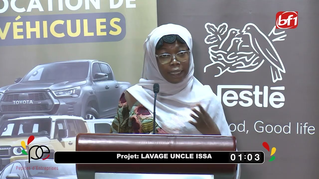 LAVAGE UNCLE ISSA : Zalissa KABORE veut révolutionner le lavage du linge
