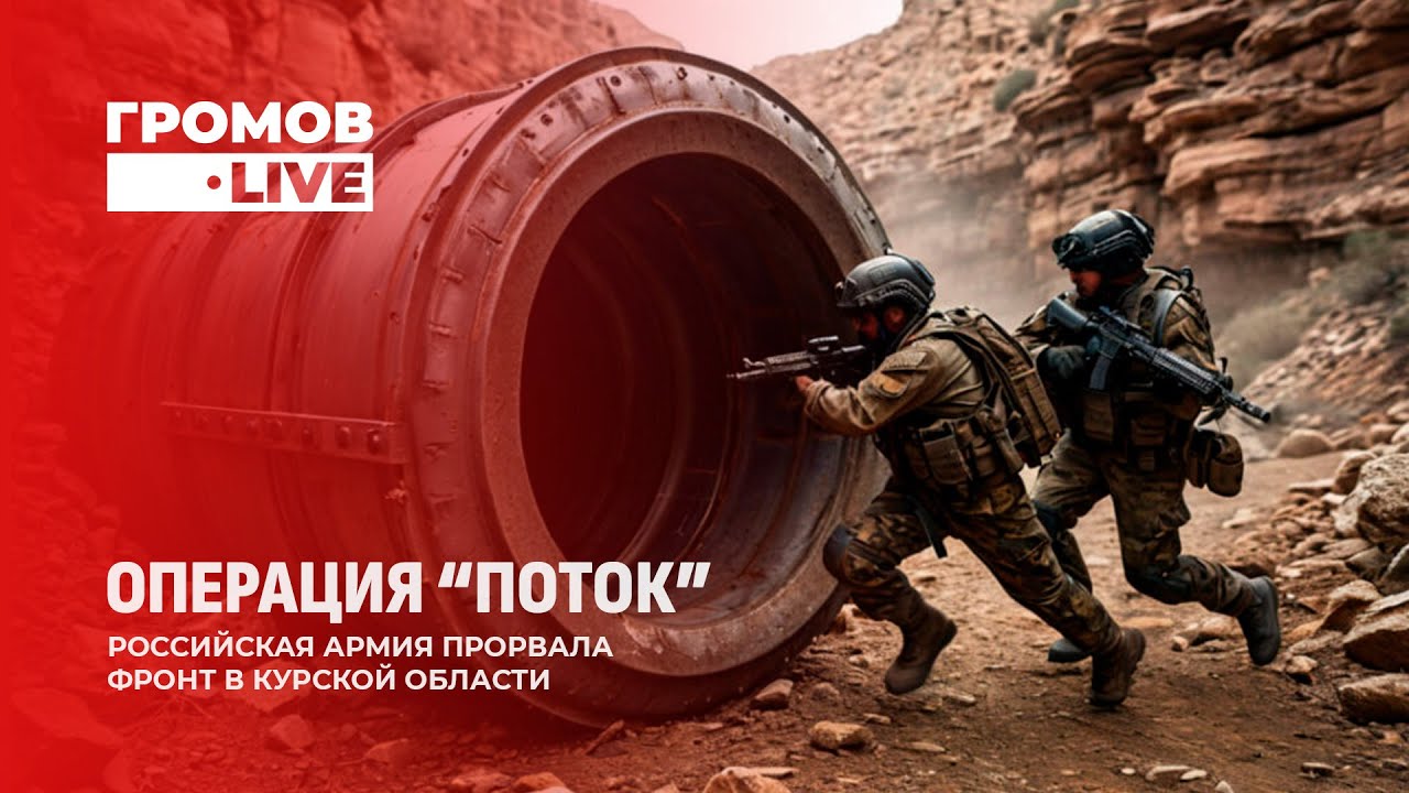 Операция Поток. Что известно?| Капитуляция украинской демократии |Переобувание Запада.  Громов.LIVE