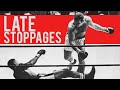 Top 8 RIDICULOUSLY Late Stoppages In Boxing History