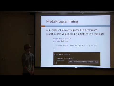 Templates and Metaprogramming