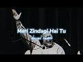 Meri Zindagi Hai Tu | Nusrat Fateh Ali Khan | (Slowed reverb) Lofi song