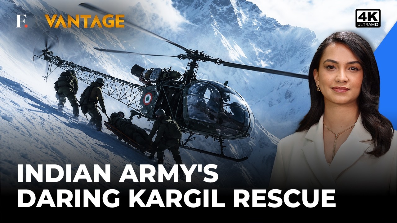 Watch! Indian Army Pilots Pull Off an Impossible Kargil Rescue | Vantage on Firstpost | 4K