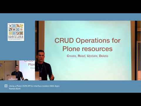 Day 2: Ramon Bartl - Using a Plone JSON API to interface modern Web Apps