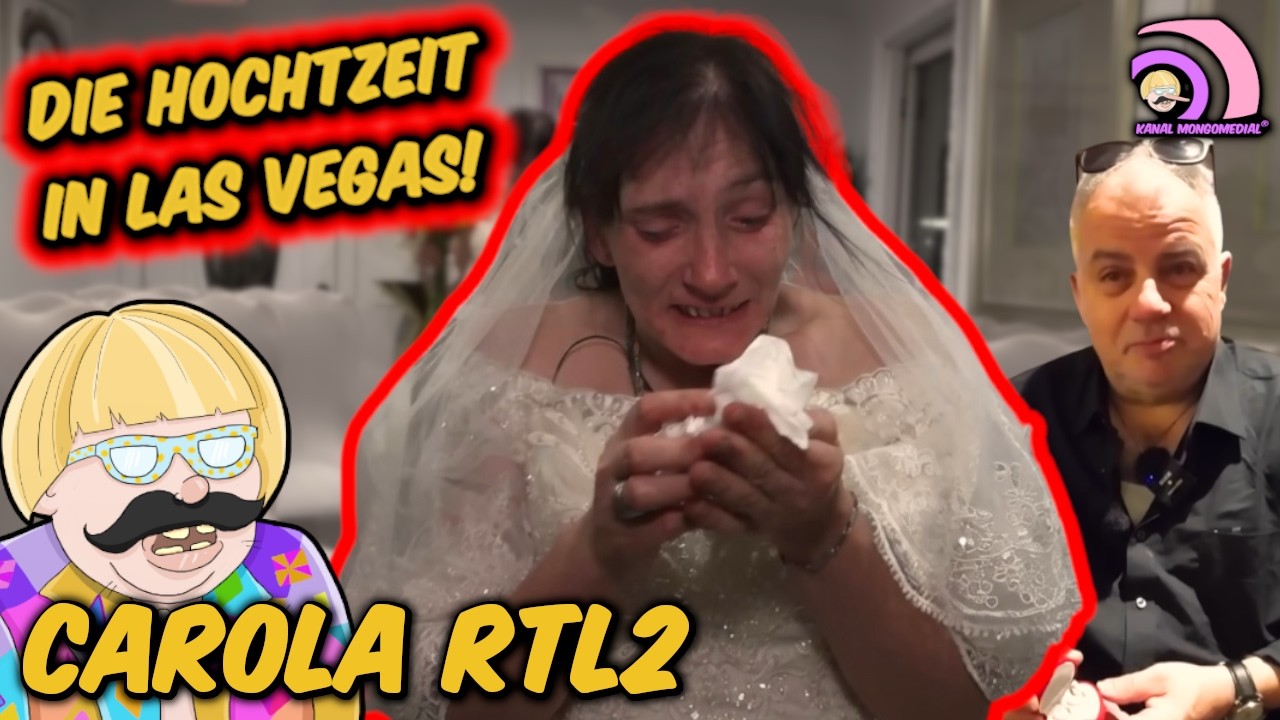RTL2 CAROLA 🥴 Traumhochtzeit in Las Vegas 👙 Tränen in der Wedding Tschäppl! |Kanal Mongomedial