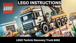 LEGO INSTRUCTIONS: Build the 8462 Recovery Truck! 🚛✨ (Step-by-Step Flip Through)