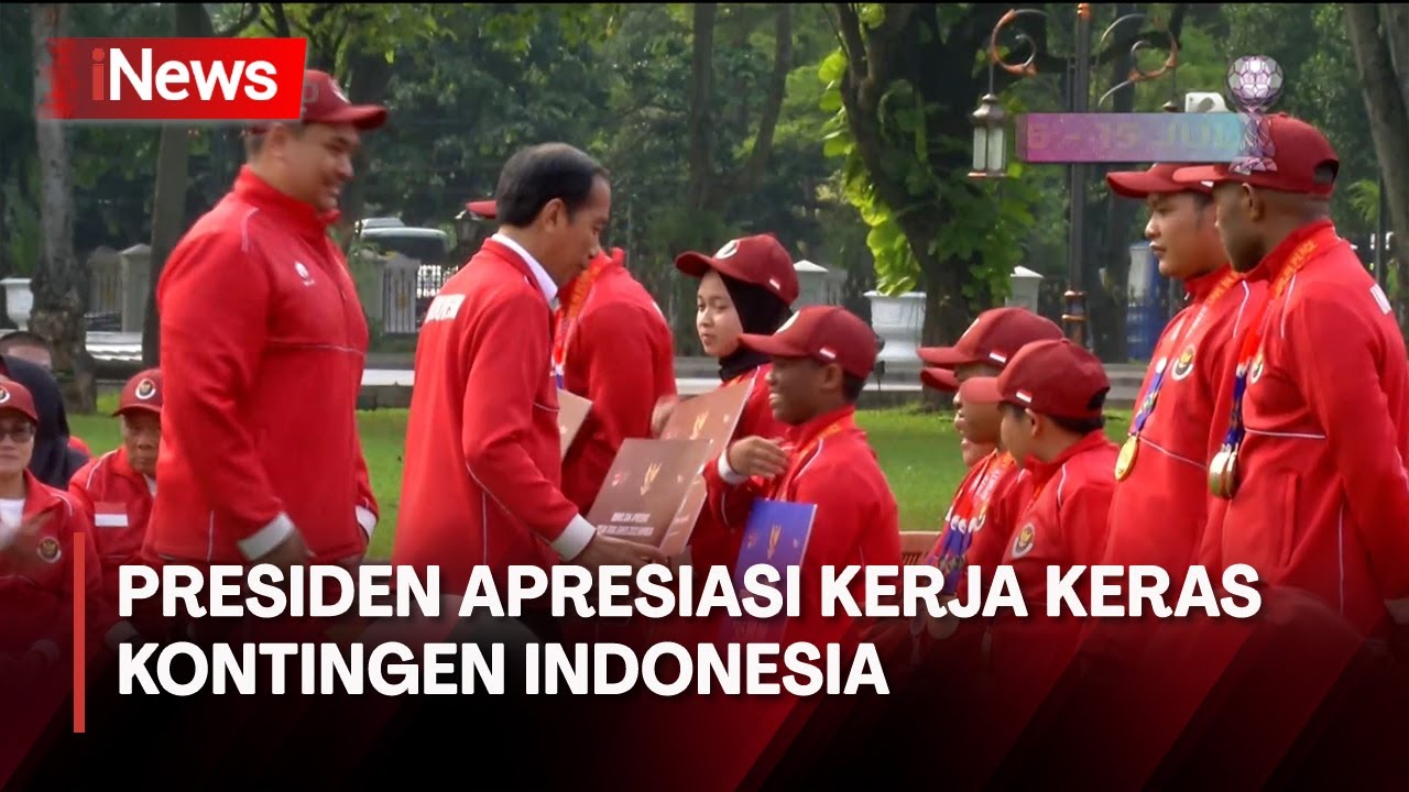 Presiden Jokowi Apresiasi Atlet Asean Para Games 2023