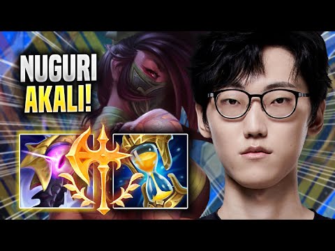 NUGURI IS A MONSTER WITH AKALI! - Nuguri Plays Akali TOP vs Jayce! | Season 2022