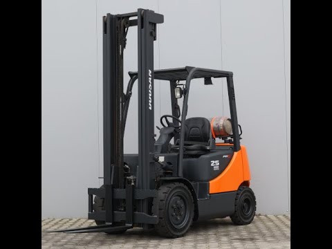 Doosan G25P (2012) LPG forklift truck, duplex mast, GM engine, lifting height  4.400 mm