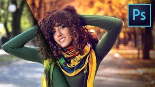 Add Dreamy Colors of Autumn in 5 Steps | Photoshop Tutorial