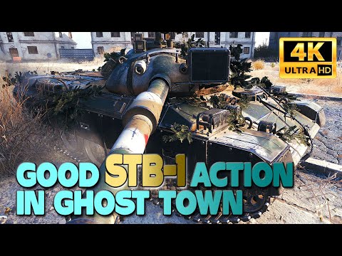 STB-1: Good action in Ghost Town - World of Tanks