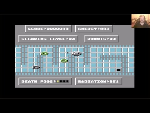 Lukozer Retro Game Review 346 - Robobolt - Commodore 64